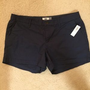 Old Navy size 12 navy shorts NWT